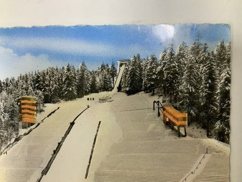 Postal vintage Innsbruck Austria 1964 IX Juegos Olímpicos de Invierno esquí salto arena - Imagen 2 de 9
