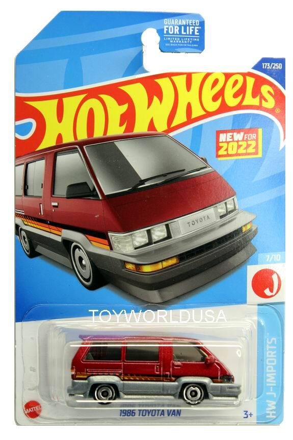 VAN JAC 1986年 F/W OUTFIE 希少品。 2022 Hot Wheels #173 HW J-Imports 1986 Toyota Van | eBay