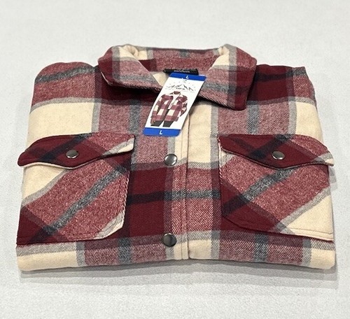 HFX Women's Shirt Jacket, Red, Size L