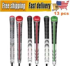 13PCS Standard/Midsize Golf Grip Rubber MCC Golf Club Grips Anti-Slip Grip 60R