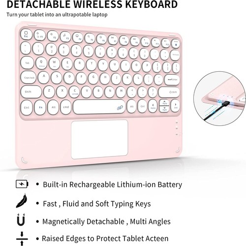 For Microsoft Surface Pro 3 4 5 6 7 8 9 Go 1/2/3 Bluetooth 10" Keyboard Mouse - Picture 163 of 275