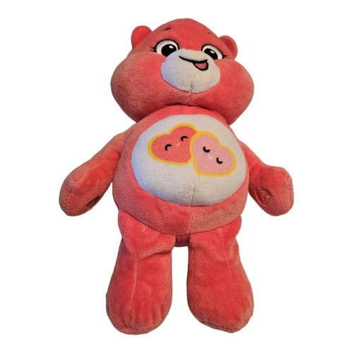 Care Bear Plush Love A Lot Bear 9" Pink Collectible Stuffed Animal CLEAN READ - Picture 2 of 7
