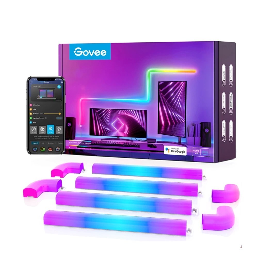 6974316991403 Настенный светильник Govee Glide Intelligente Wandleuchte Прозрачный Govee