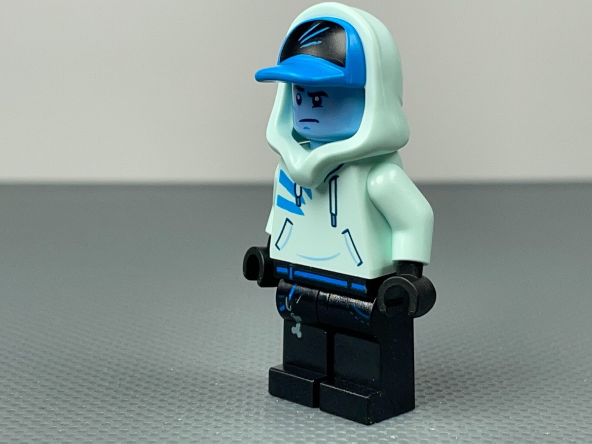 Jack Davids Ghost Hidden Side 70427 LEGO Minifigure Hoodie Hat