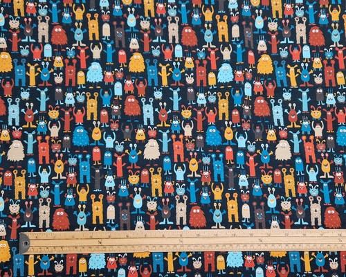 Children's Cotton Jersey Fabric 4-Way Stretch Knit Animal for leggings T-Shirts - Picture 34 of 107