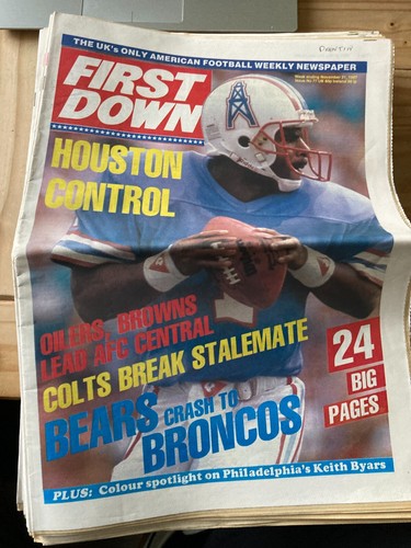 FIRST DOWN Europe's Weekly American Football NFL revista de periódico PUBLICACIÓN GRATUITA - Imagen 13 de 230