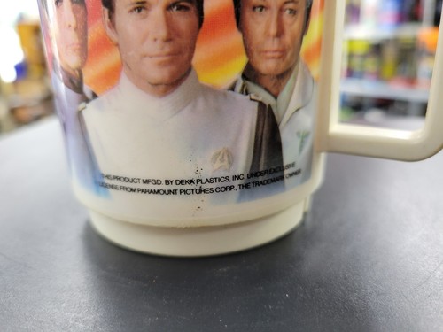 Vintage 1979 Star Trek The Motion Picture Plastic Mug. Deka Elizabeth, NJ  USA - Picture 4 of 7