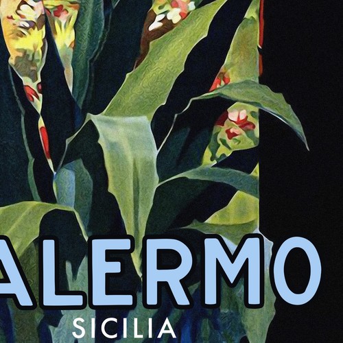 Palermo, Sicily, Italy, 1950s — retro travel poster, vintage travel art - Picture 7 of 14