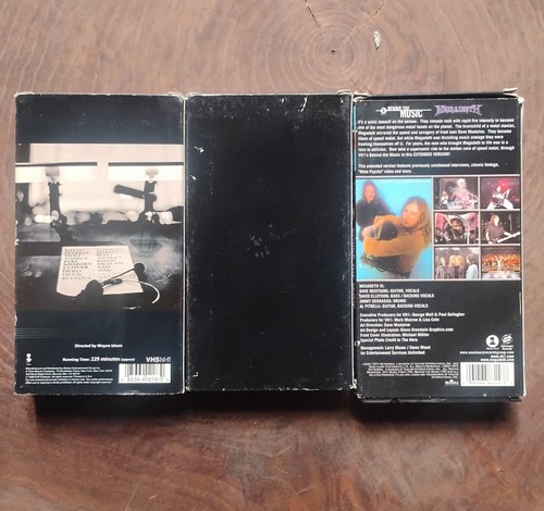 Metallica und MegaDeath VHS MENGE KOSTENLOSER VERSAND - Bild 2 von 3