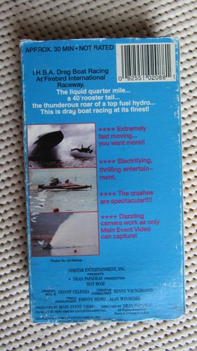 Hot Boats VHS tape Main Events Video  - Bild 3 von 7