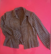 Retro/vintage Femme Wool Blazer Size Small