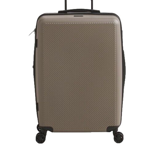 Ascot Travel Carry-On Bag Luggage, Dark Gray Striped w/ Shoulder Strap &  Handles | eBay