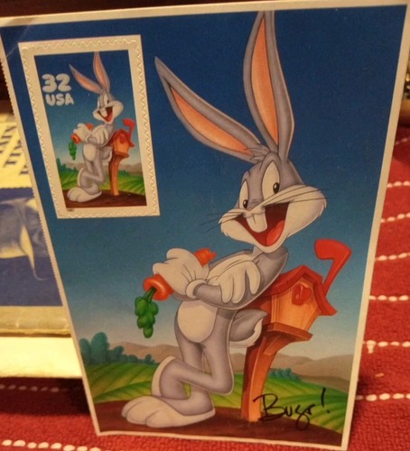 Vtg Bugs Bunny issue 1997 Stamps Never Used - Picture 3 of 6