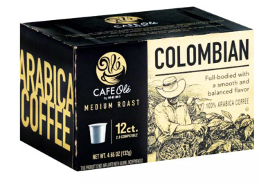 NEW HEB Cafe Ole by H E B Colombian Medium Roast Single  12 Count Instant H-E-B
