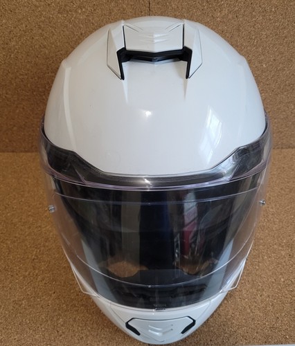 Daytona Helmets DOT GLIDE-HI-GLOSS WHITE Modular Flip-Up Motorcycle Helmet MG1-C - Bild 2 von 9