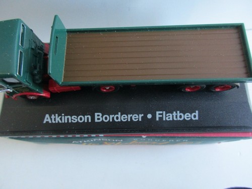 Atlas 1:76 Scale  Eddie Stobart Ltd Atkinson Border Flatbed Artic Boxed - Picture 2 of 3