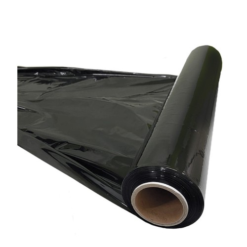 PALET NEGRO RETRÁCTIL FUERTE ROLLO ELÁSTICO ENVOLTURA PAQUETE FUNDIDO PELÍCULA ADHESIVA NUEVA - Imagen 11 de 12