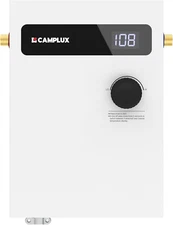 Tankless Water Heater Electric 11Kw 240 Volt, Point-Of-Use Digital Display, Elec