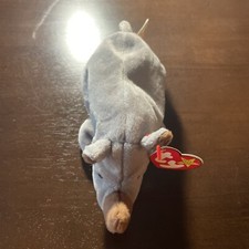 Ty Beanie Baby Spike The Rhinoceros Style 4060 1996 PVC pellets