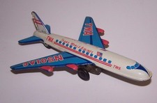 TWA Japanese Tin Toy Airplane 23 Japan Vintage