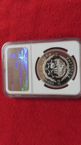 2011 Liberia Silver Five Dollars Trans Siberian Railroad Train PF 69 Ultra Cameo - Picture 4 of 4