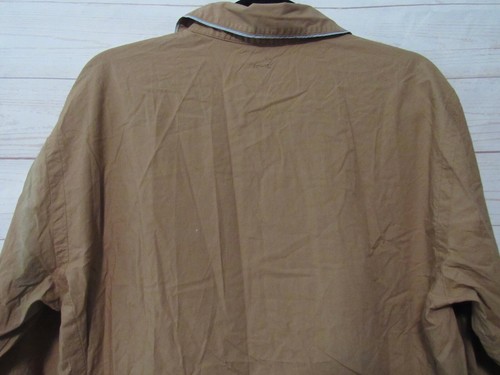 Horny Toad Mens Long Sleeve Brown Button Up Shirt Size L - Picture 8 of 10
