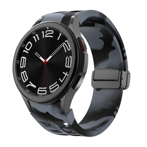 Wytrzymały silikonowy pasek sportowy bez luk pasek magnetyczny do Samsung Galaxy Watch7 6 5 4 - Zdjęcie 39 z 92