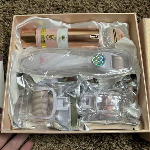Zust Beauty Premium Derma Roller Set W/ 5 in 1 Skin Care Serum&Anti Aging Cream - Picture 5 of 8