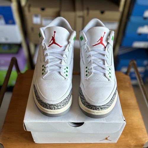 UK 7 - Air Jordan 3 Retro (W) - Verde de la suerte - Imagen 3 de 9