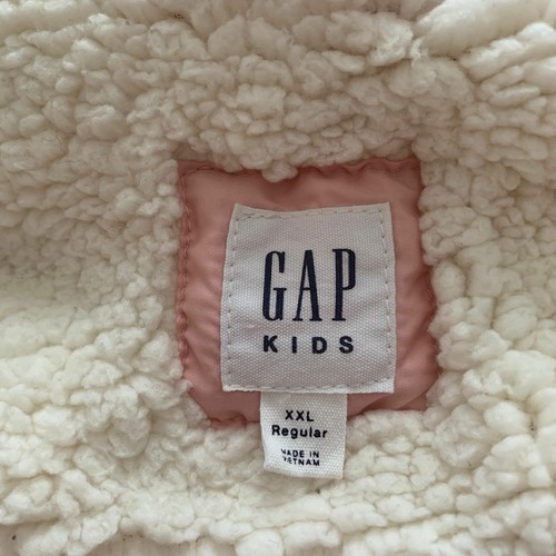 Gap Girls Pink Polyester Full Zip Sleeveless Puffer Vest Jacket Size XXL R Kids - Picture 6 of 8