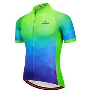 green bike jersey