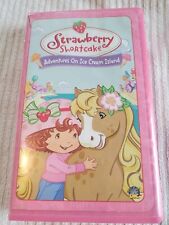 Strawberry Shortcake - Adventures on Ice Cream Island VHS 2004 Video Children