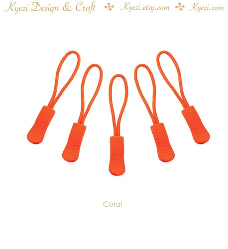 Zipper Pull Tab - Zip Puller Slider Cord Rope Ends Lock Easy to Grab Zipper Pull - Picture 7 of 21