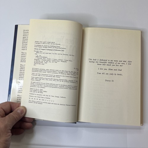 Dave Dravecky signiertes Autogramm When You Cant Come Back SF Giants Baseball Krebs 1992 - Bild 17 von 24