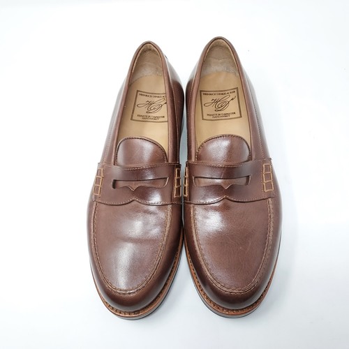 Pennyloafer Heinrich Dinkelacker 4701 Vienna Plain AC marrone scuro (EU 41,5 UK 7,5) - Foto 5 di 18