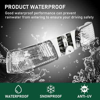 Replace for AM135617 Headlight For John Deere X465 X475 X485 X495