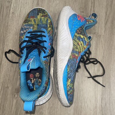 Under Armour Curry Flow 10 Sour Patch Kids Shoes 3025622-300 Mens