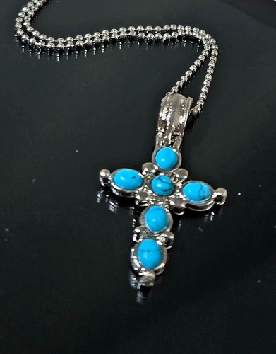 Cross Pendant Jewelry Making Small Simple Religious Silver Tone Mix 1" 12 pcs - Picture 9 of 19