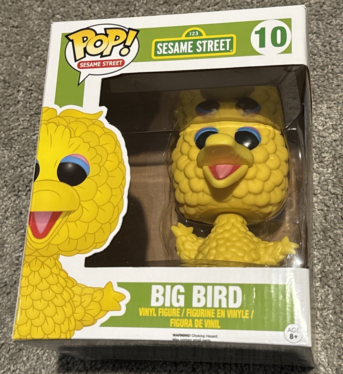 Funko Pop! Vinyl 6 in: Sesame Street - Big Bird (6 inch) #10