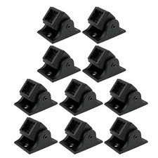 10 Pcs For 1/2" Square Iron Balusters Stairs Baluster Swivel Shoes w/ Screws