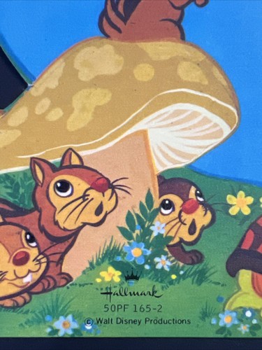 NOS Vintage anni 70 Hallmark Disney Cenerentola ritaglio di cartone 14”x 9,5” - Foto 3 di 5