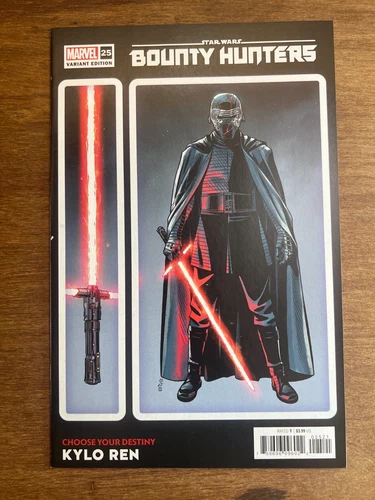 Star Wars Bounty Hunters 25 Marvel Comics Kylo Ren Choose Your Destiny CON 2022