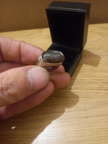 Emporium Armani Hallmarked Silver Ring - Picture 6 of 18