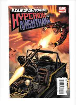 Squadron Supreme Hyperion Vs. Nighthawk #2 2007 VF+ Marvel Comics