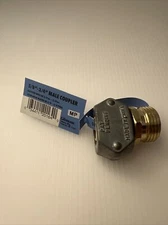 Gilmour Heavy Duty 5/8in, 3/4in Metal End Hose Coupling Male MP 01MZGF