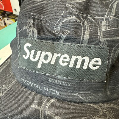 Supreme 2008 Alpine Camp Cap Black Rare | eBay