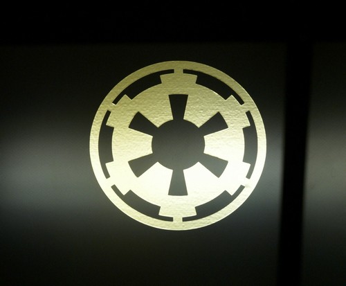 Galactic Empire Decal Sticker in Chrome Vinyl | Premium Quality | Size 4x4 - Picture 7 of 8