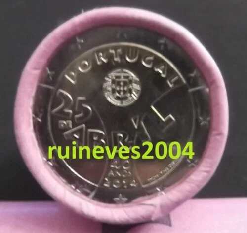 Pièces euro du Portugal pour 2 Euro année 2014