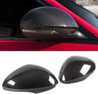 Carbon Fiber Side View Mirror Cover Caps for Alfa Romeo Giulia 2016- L+R