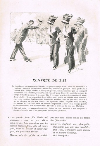 Les RENTRÉES par Pierre VEBER Pièces de Théâtre illustrées par Paul DESTEZ 1912 - Picture 4 of 12
